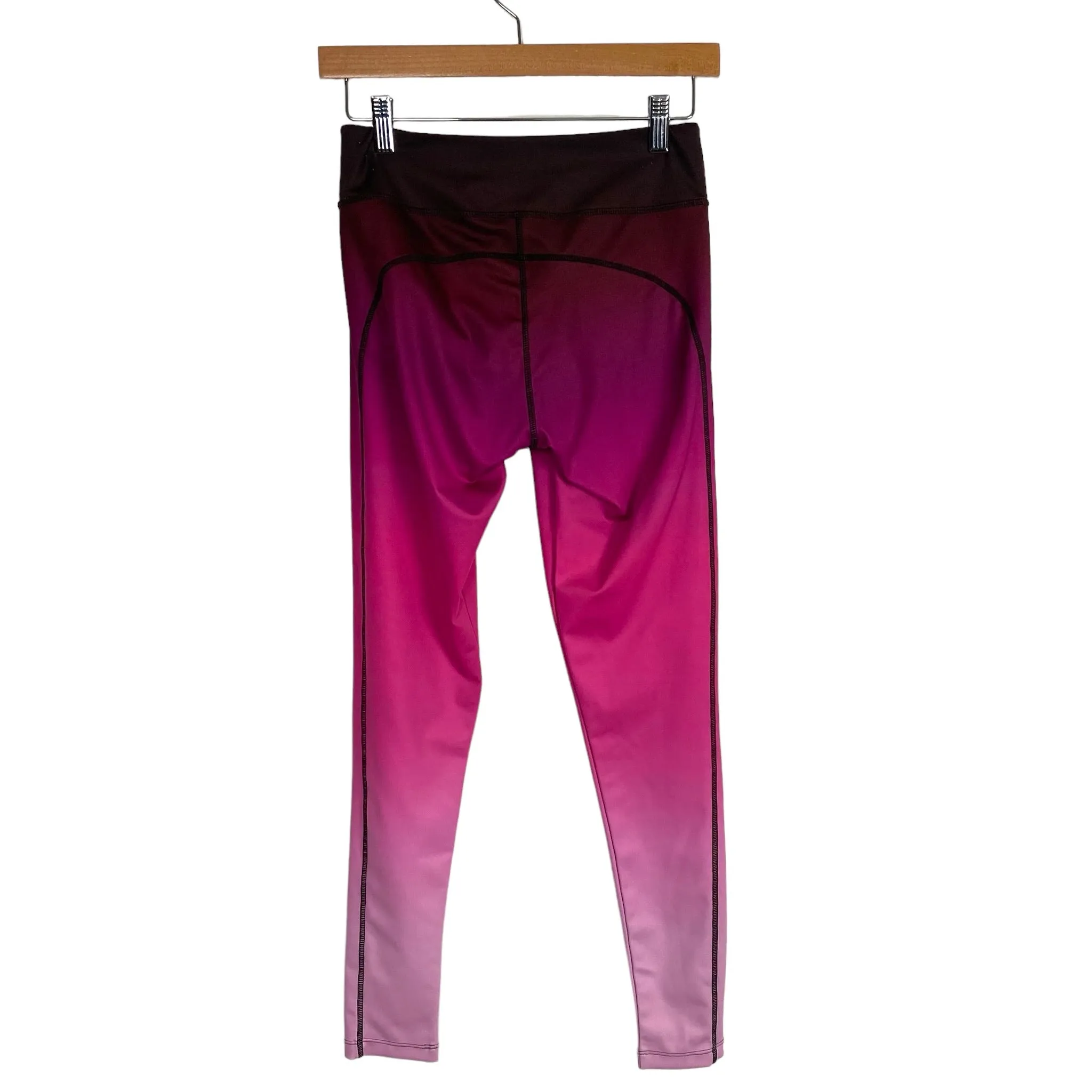 Nylora Purple/Pink Ombre Leggings- Size S (see notes, Inseam 26”)