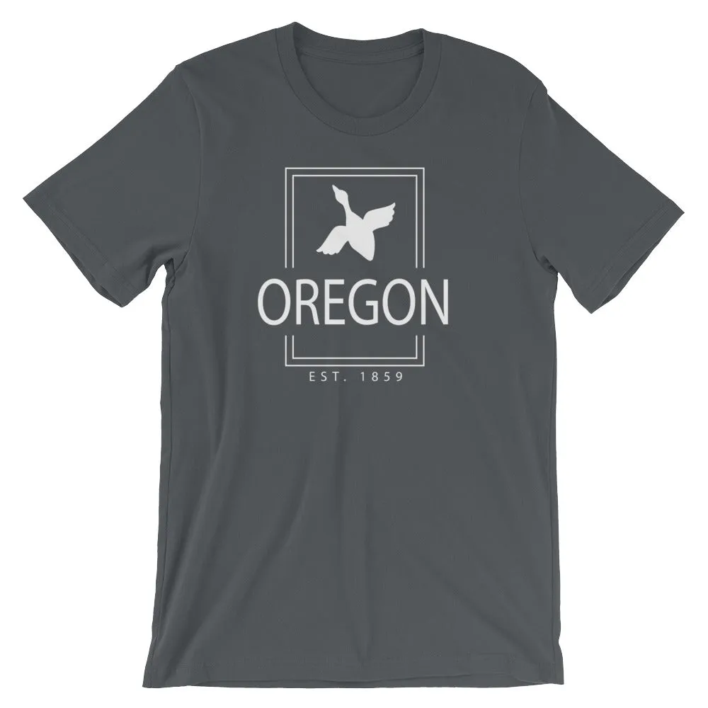 Oregon - Short-Sleeve Unisex T-Shirt - Established