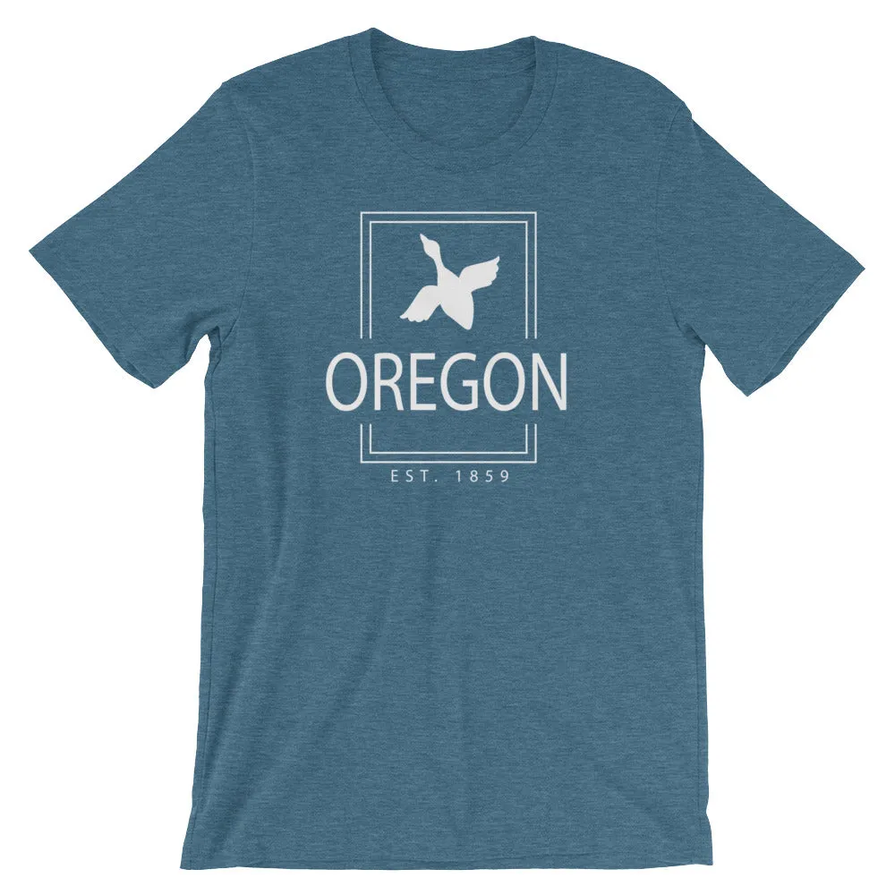 Oregon - Short-Sleeve Unisex T-Shirt - Established