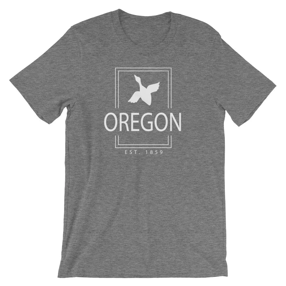 Oregon - Short-Sleeve Unisex T-Shirt - Established