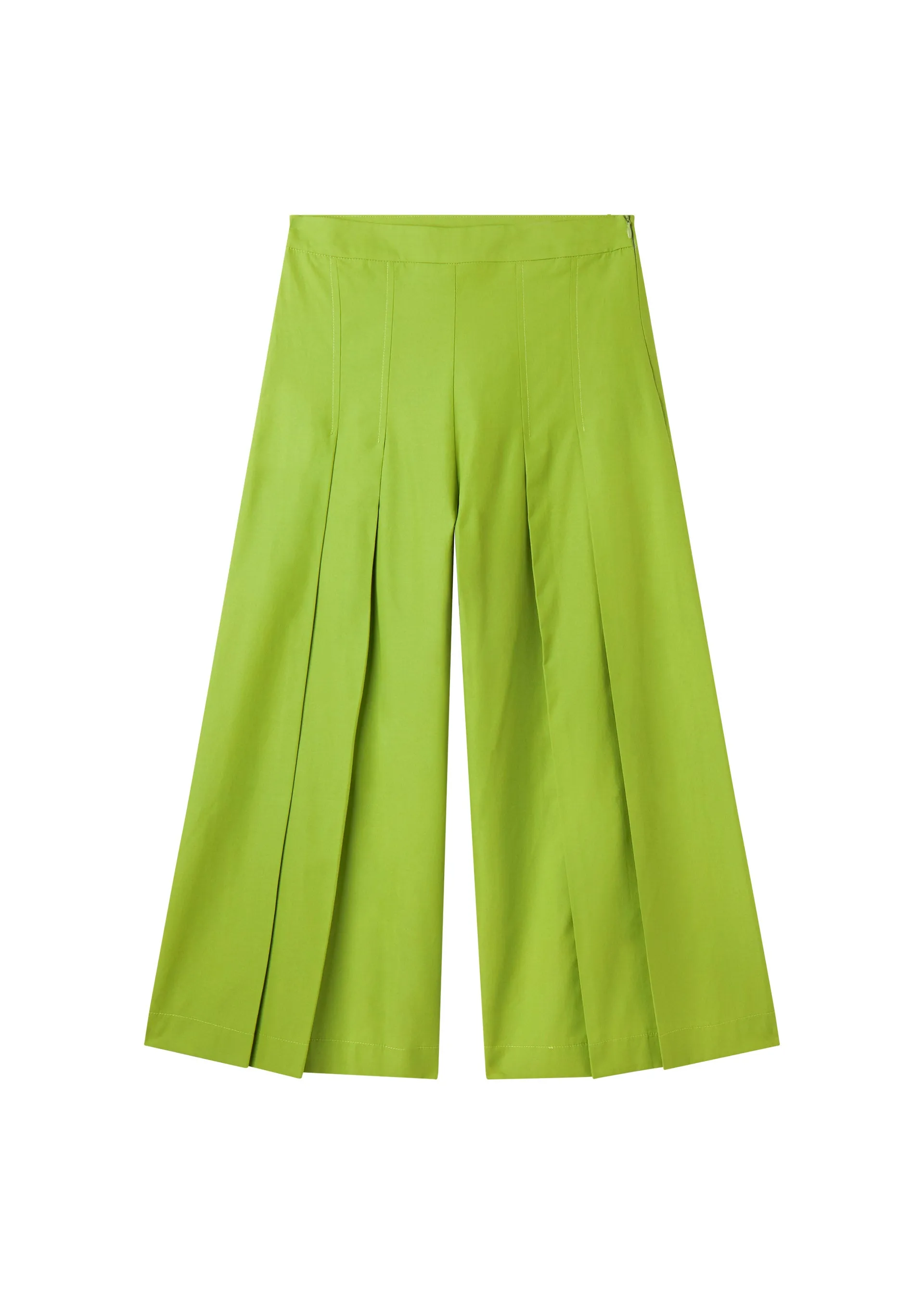 Pantaloni ampi cropped