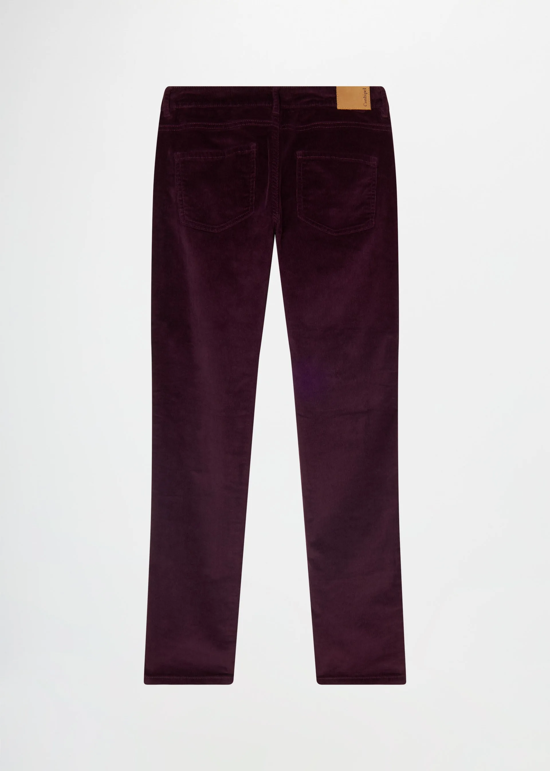 Pantaloni slim in velluto