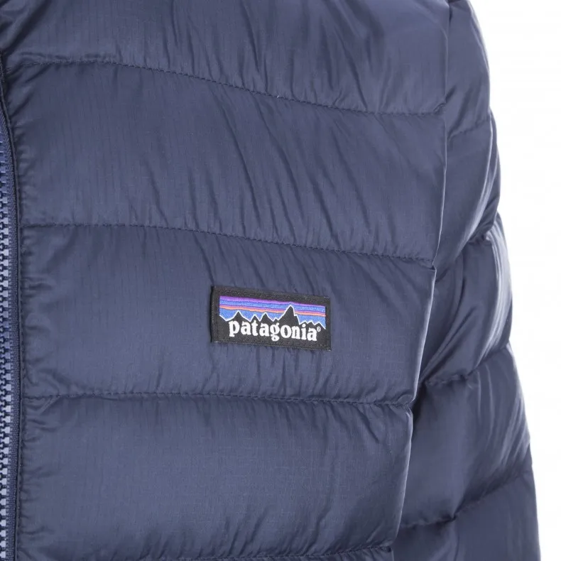 Patagonia Down Sweater Hoody (Navy Blue w/Navy Blue)