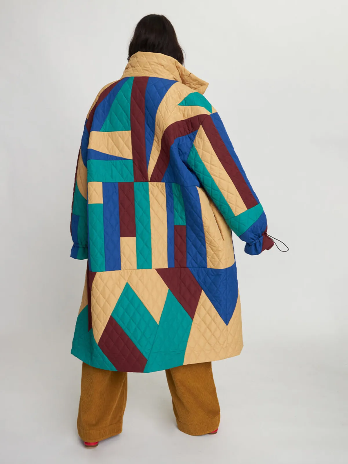 Patchwork Coat - Multicolour