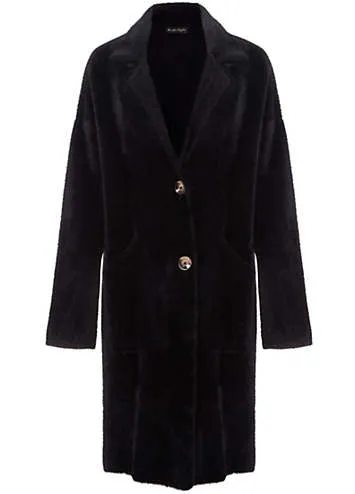 Phase Eight Floressa Fluffy Knit Coat | Kaleidoscope