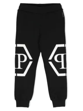 Philipp Plein Trackpants Logo Black