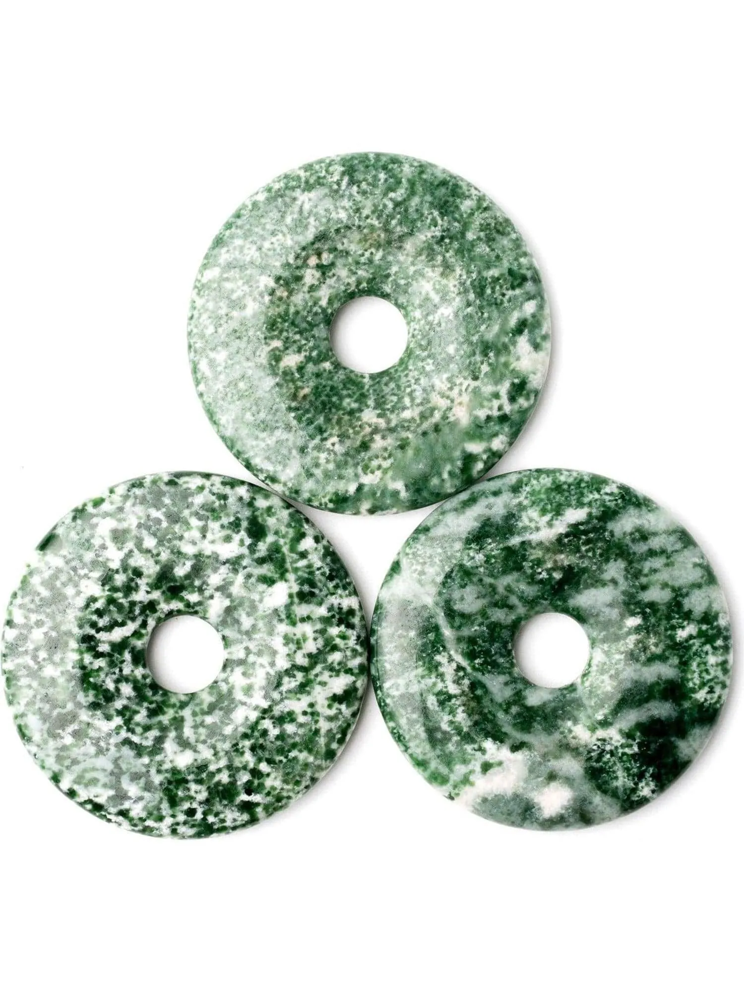 Pi Stone - Green Spot Jasper