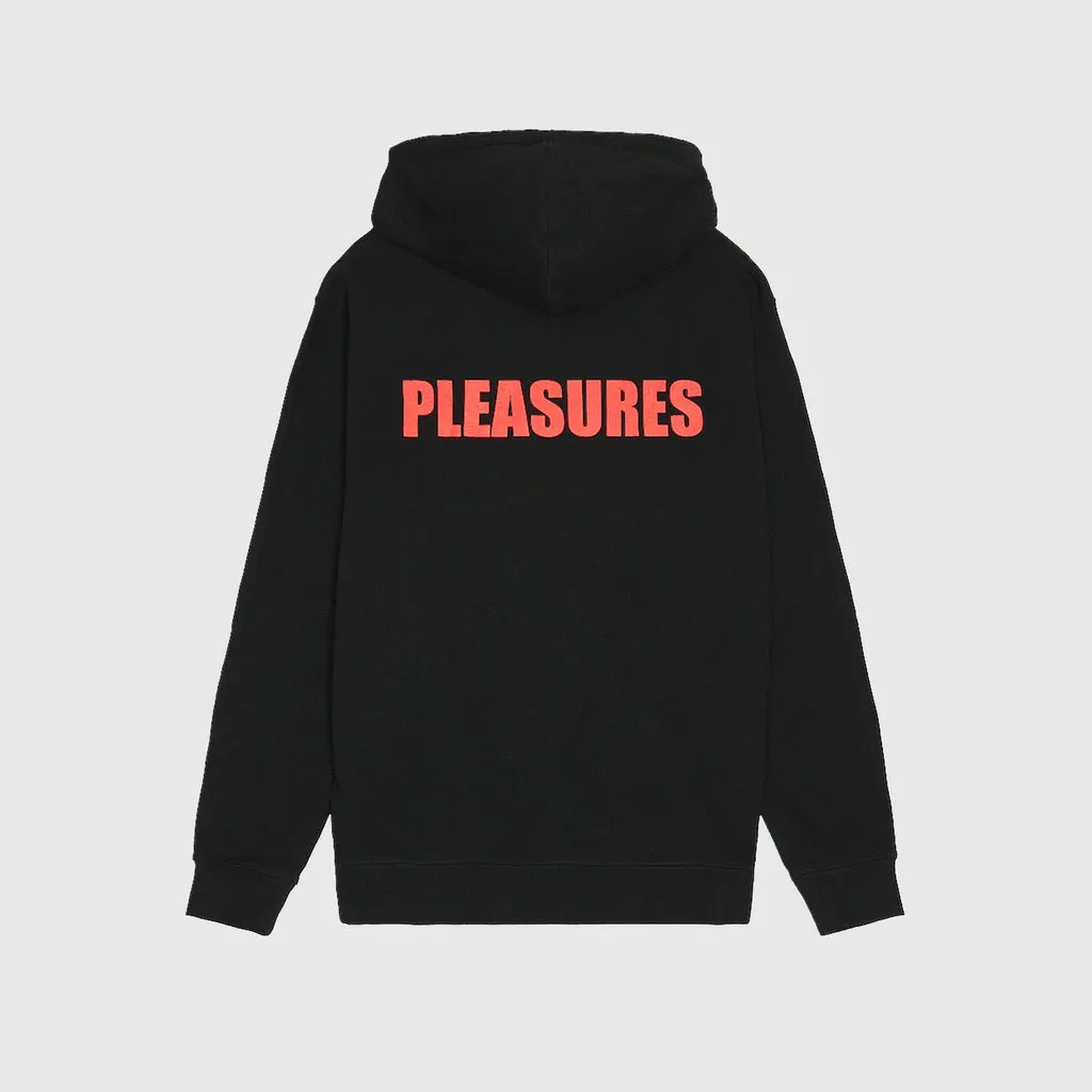 Pleasures Mouth Hoody - Black