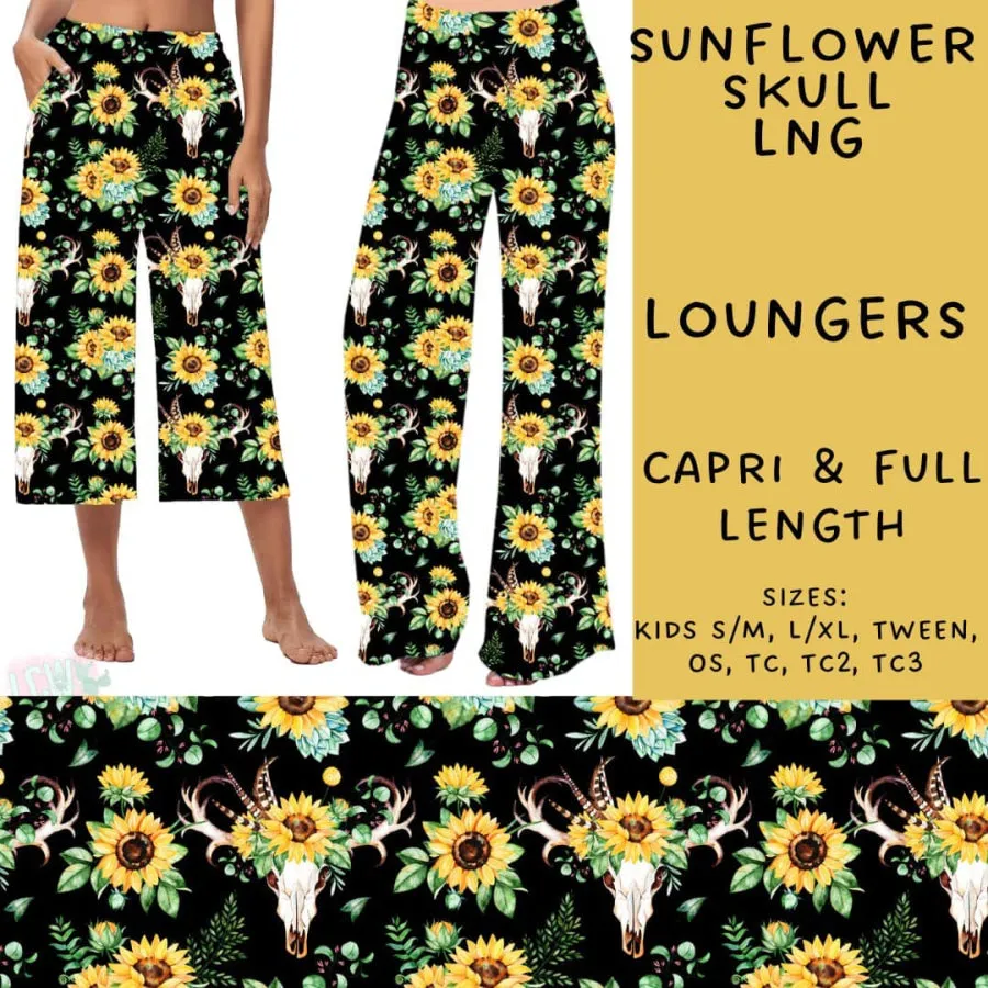 Preorder Custom Styles - Sunflower Skull - Closes 8 Aug - ETA mid Nov 2024