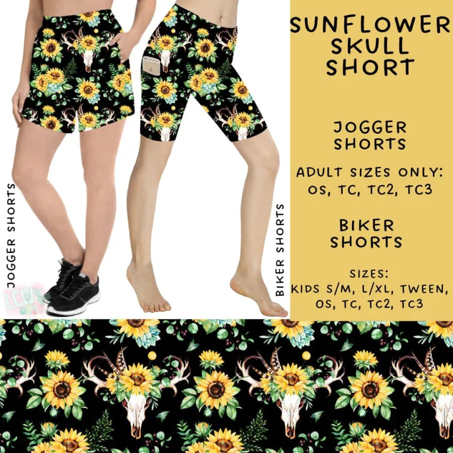 Preorder Custom Styles - Sunflower Skull - Closes 8 Aug - ETA mid Nov 2024