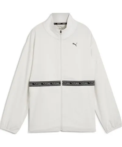 PUMA Woven Elastic Jacket Women in Vapor Grey