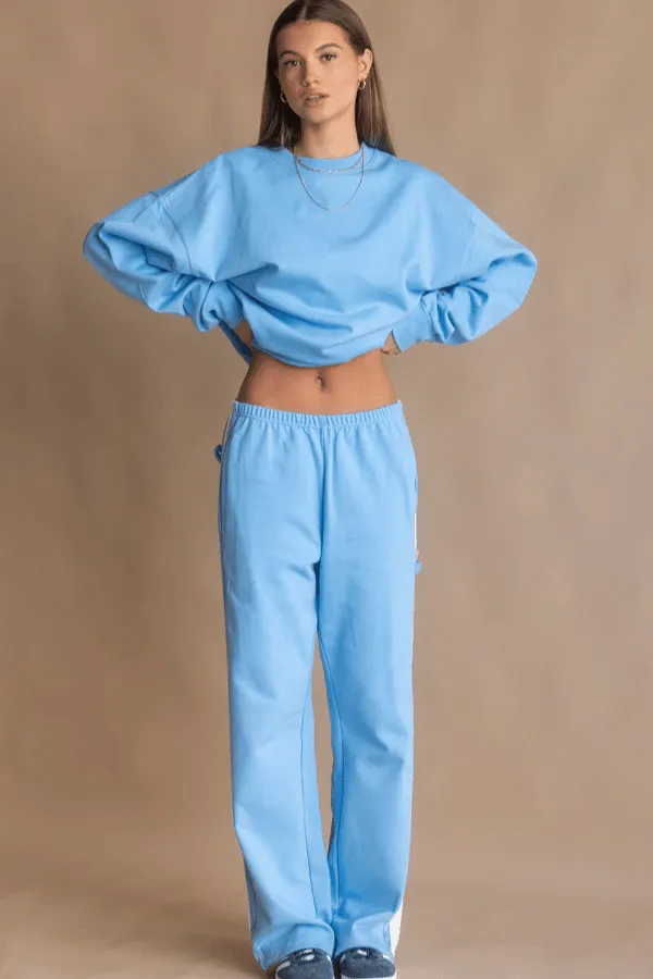 Saint Tropez Trackpant Periwinkle