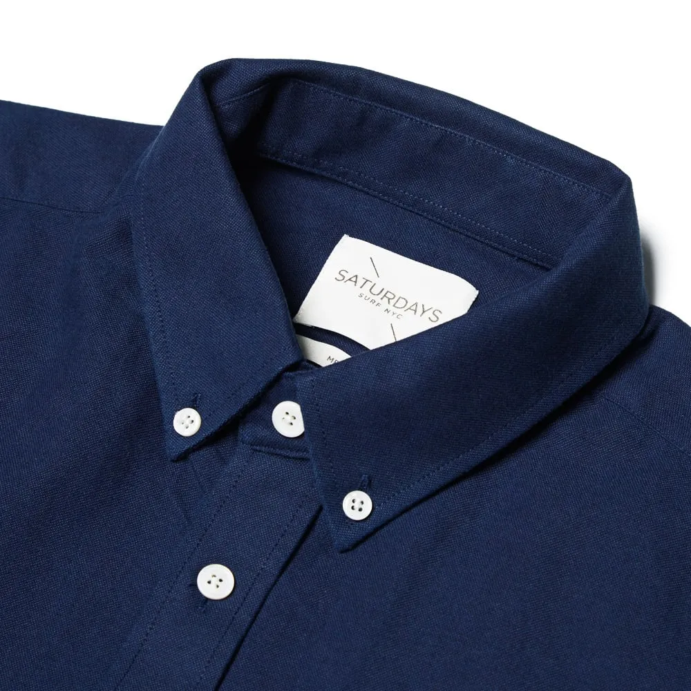 Saturdays Crosby Oxford ShirtIndigo