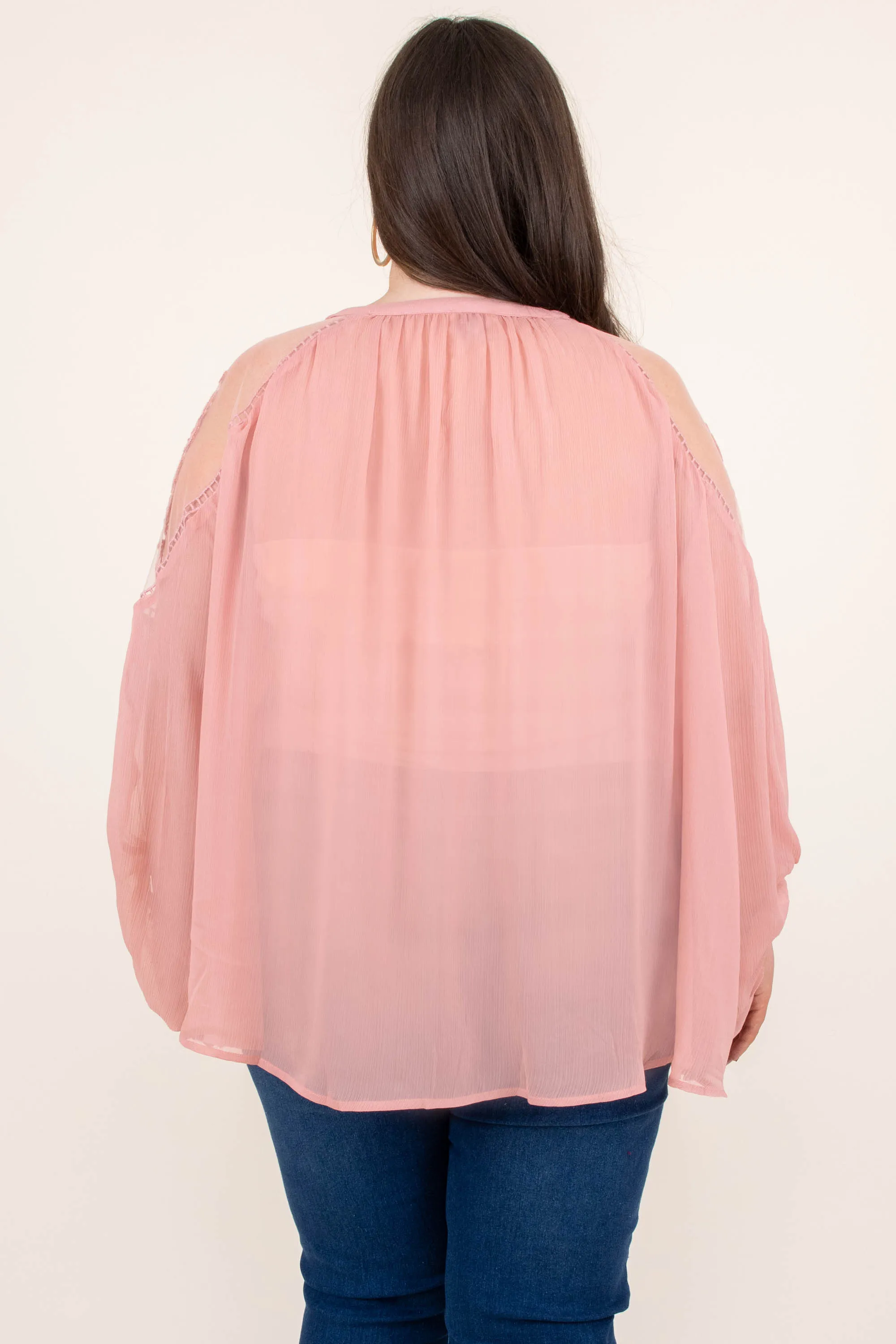 Say Something Blouse, Blush