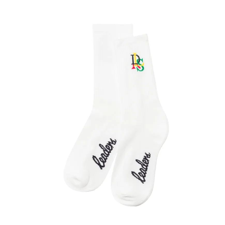 Seal/Interlock Socks White