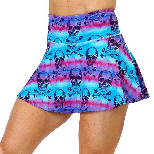 Skirt | Watercolor Skulls