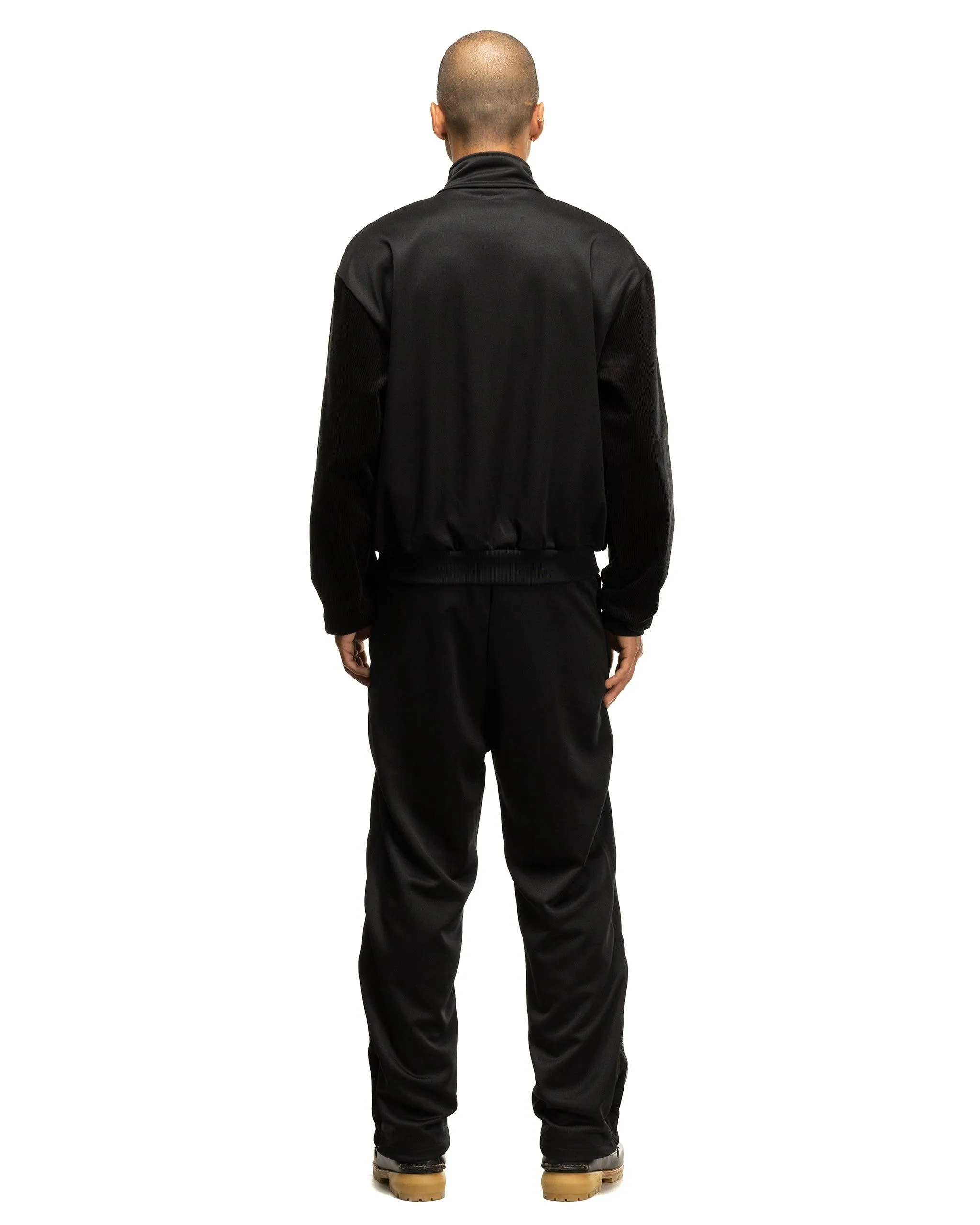 Smooth Jersey KOCHI & ZEPHYR Straight Pants (Front Line) Black