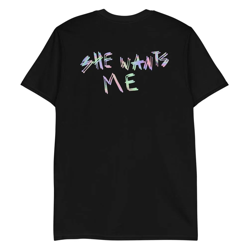 SNEX SHE WANTS ME PASTEL GRAPHIC T