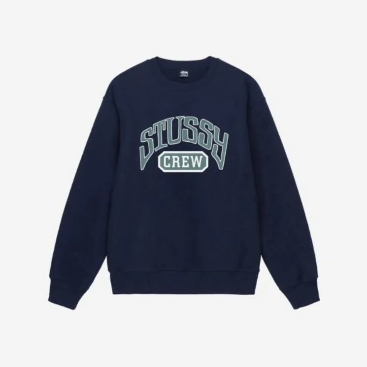 STUSSY  |Unisex Street Style Logo Skater Style Sweatshirts