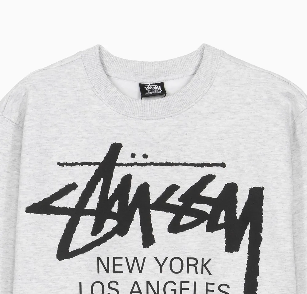 STUSSY  |Unisex Street Style Skater Style Sweatshirts