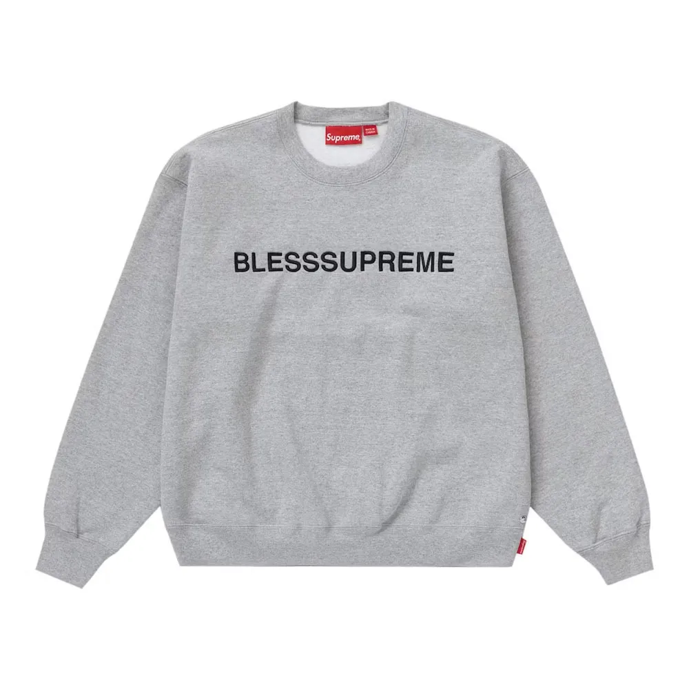 Supreme  |Unisex Street Style Collaboration Logo Sweatshirts