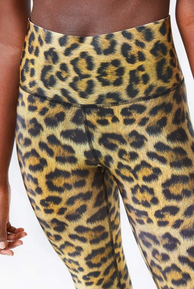 Terez Leopard Goals Tall Band Legging