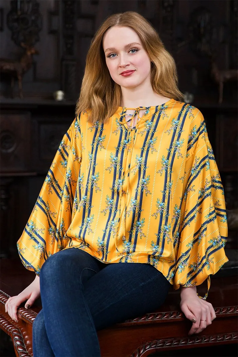 The Bohemian Blouse (Honey)