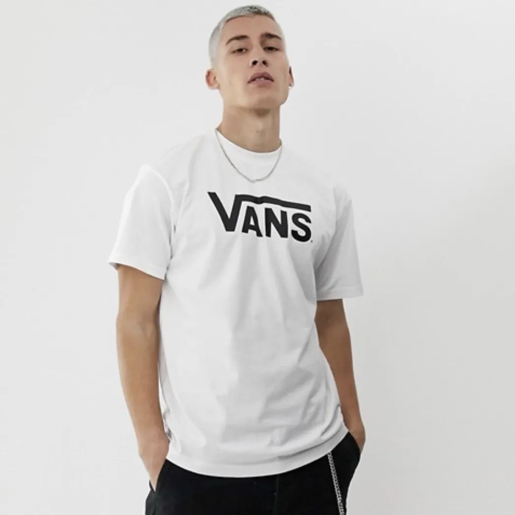 VANS  |Crew Neck Unisex Street Style Cotton Short Sleeves Logo