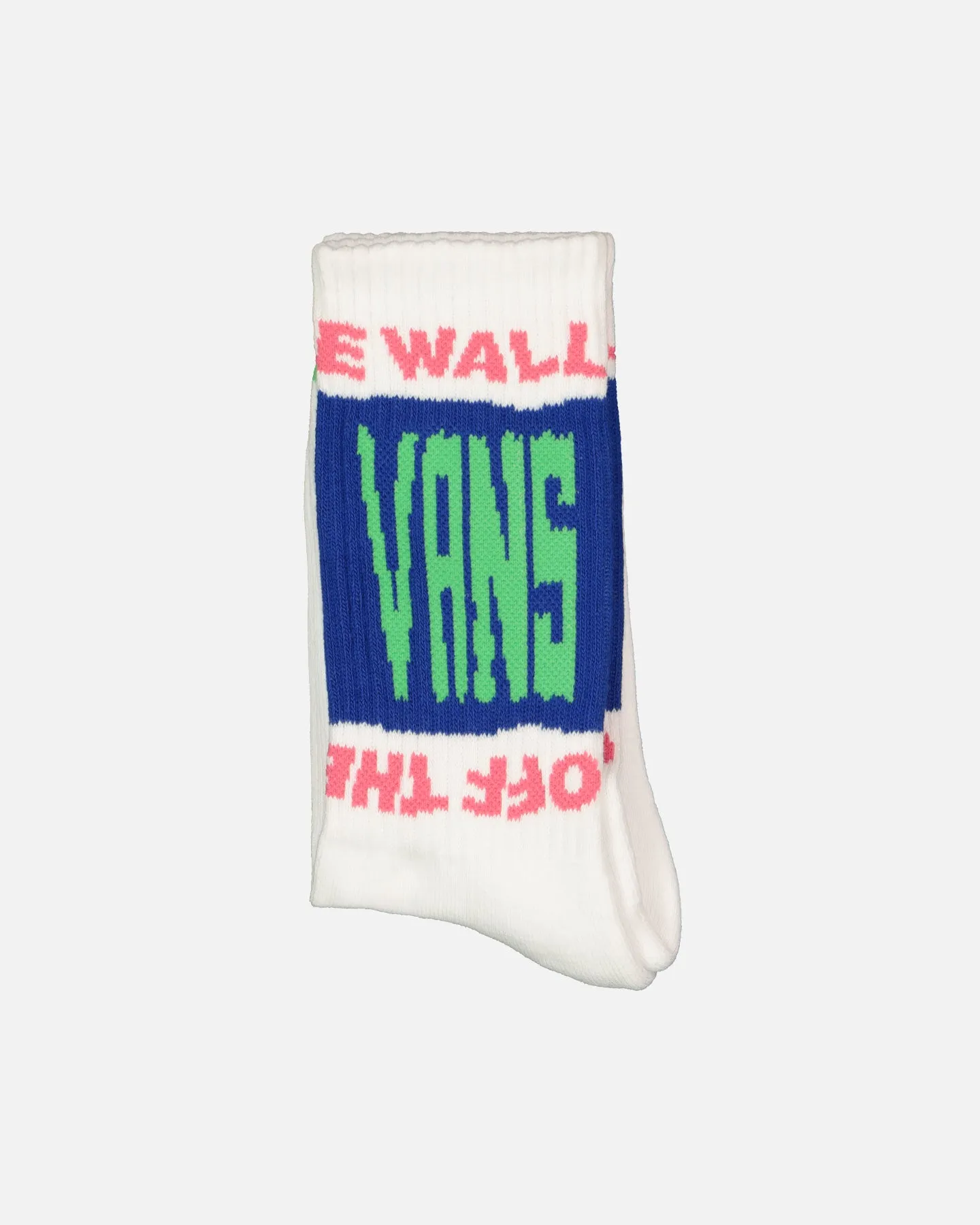 Vans Whammy Crewcut Socks 6.5-9 White