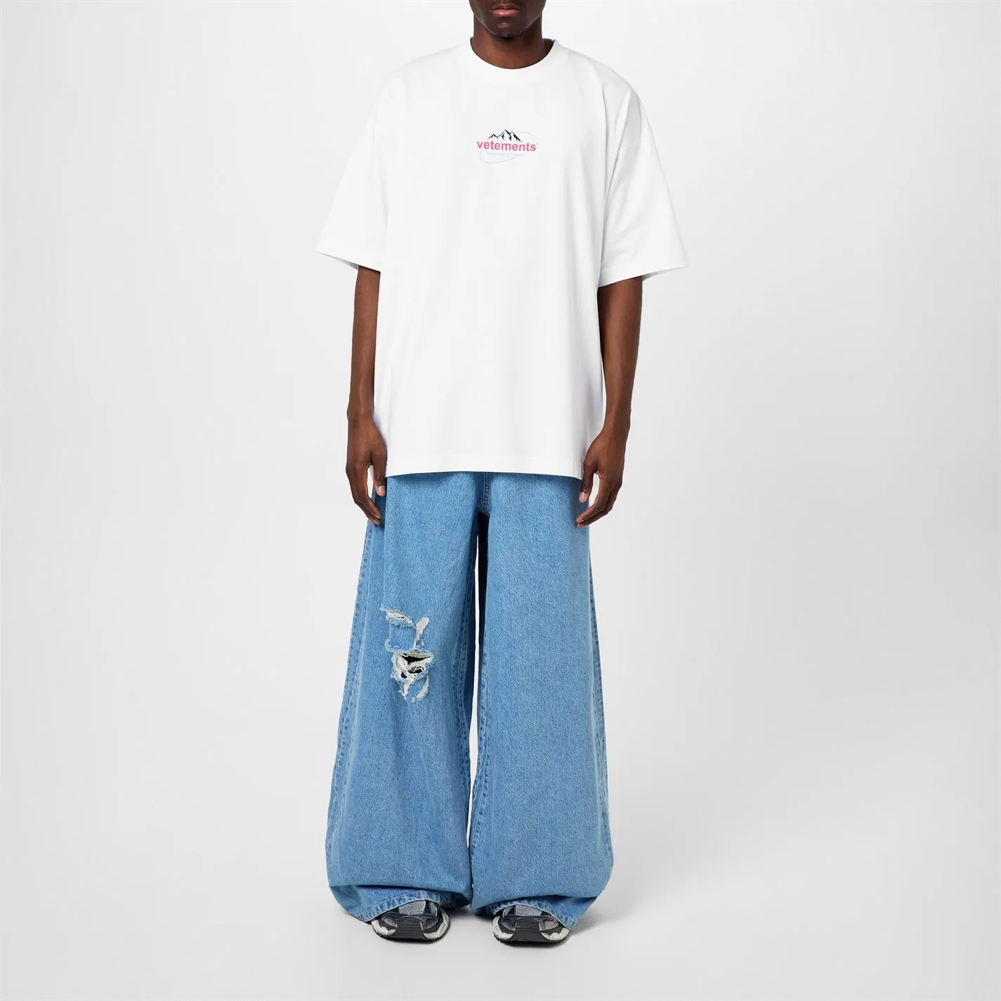 VETEMENTS  |Unisex Street Style Cotton Logo T-Shirts