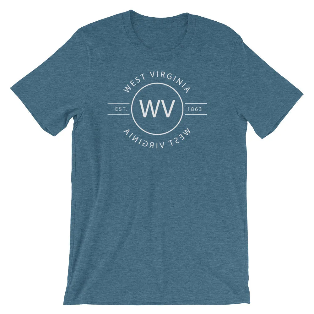 West Virginia - Short-Sleeve Unisex T-Shirt - Reflections