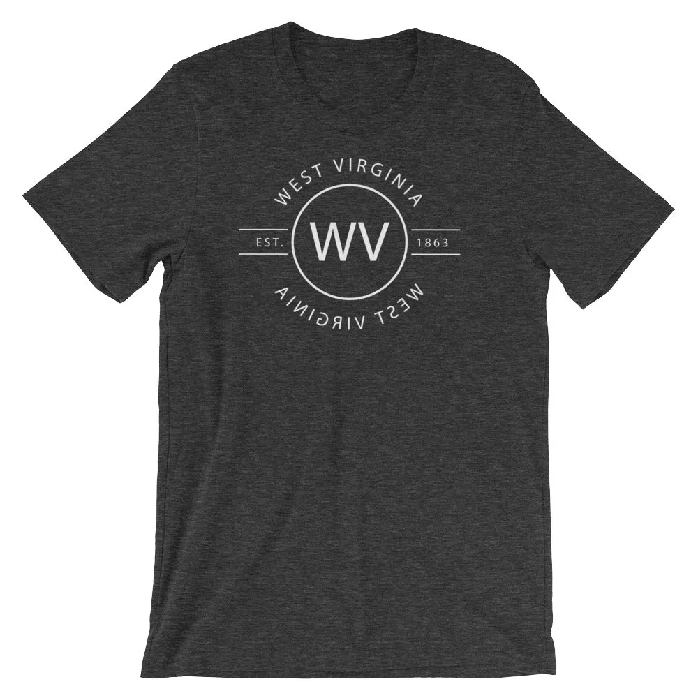 West Virginia - Short-Sleeve Unisex T-Shirt - Reflections