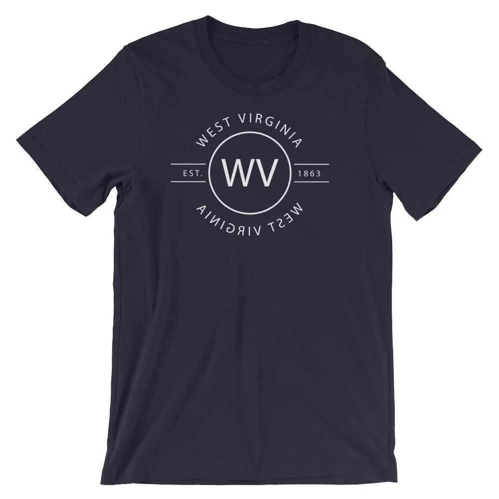 West Virginia - Short-Sleeve Unisex T-Shirt - Reflections