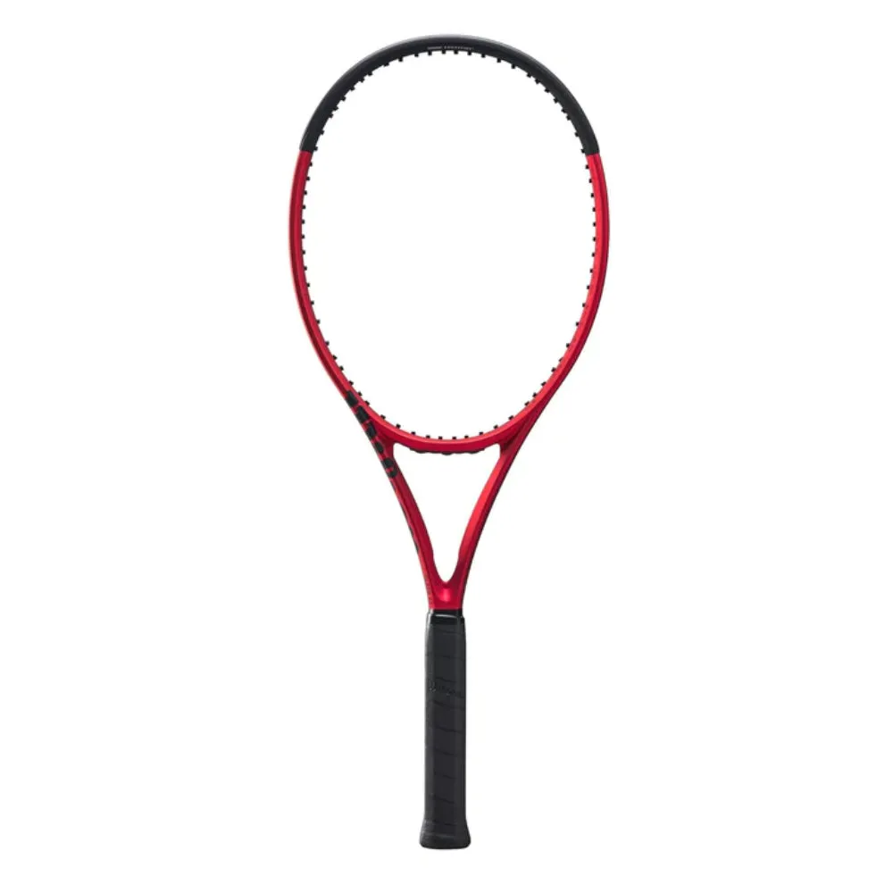 WILSON Clash 100UL V2.0 Unstrung Tennis Racquet (Red/Black)