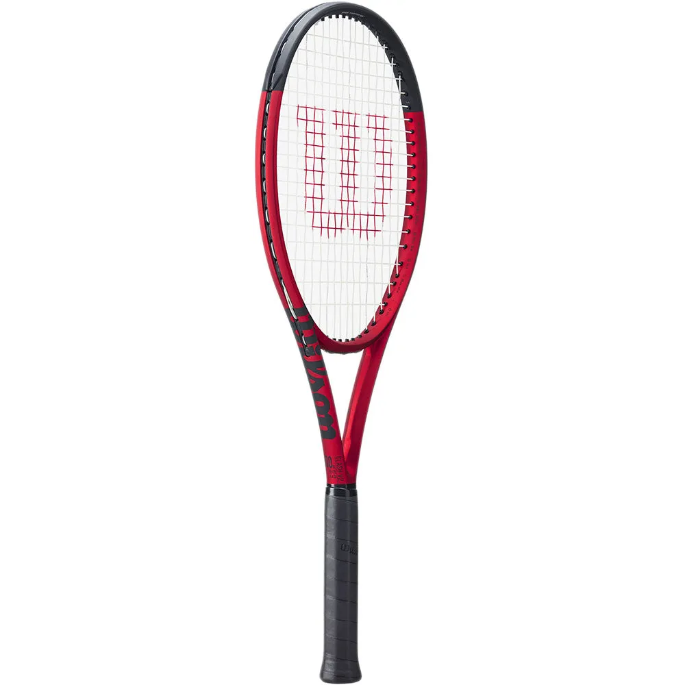 WILSON Clash 100UL V2.0 Unstrung Tennis Racquet (Red/Black)