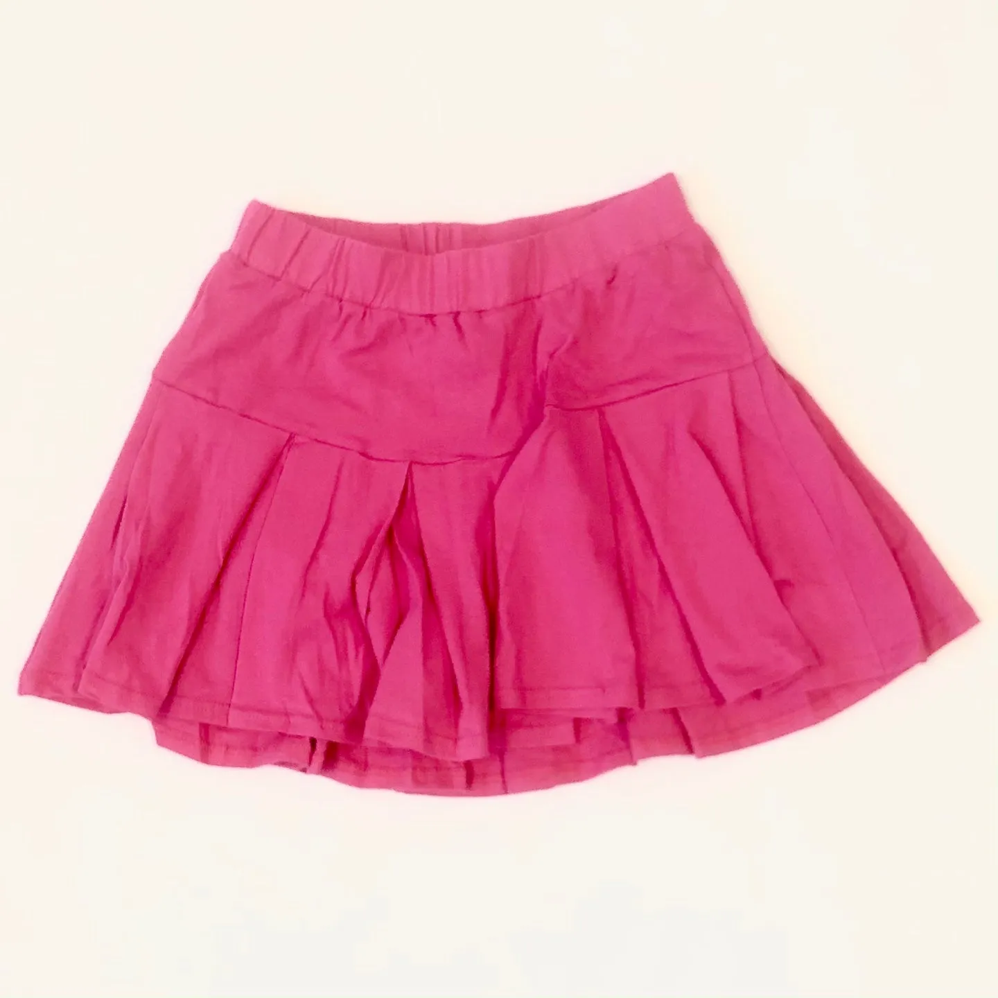 Womens Skater Pleated Short A-Line Mini Skirt