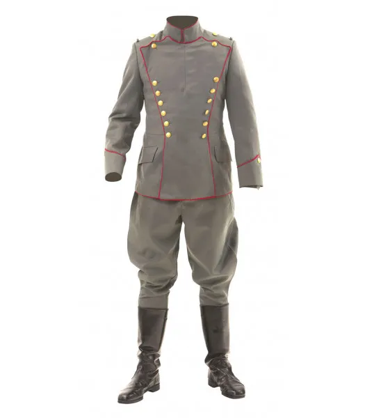 WW1  German fighter Uhlan tunic and breeches - gold imperial buttons