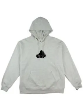 X-Large Old OG Pullover Hoody - Heather Grey